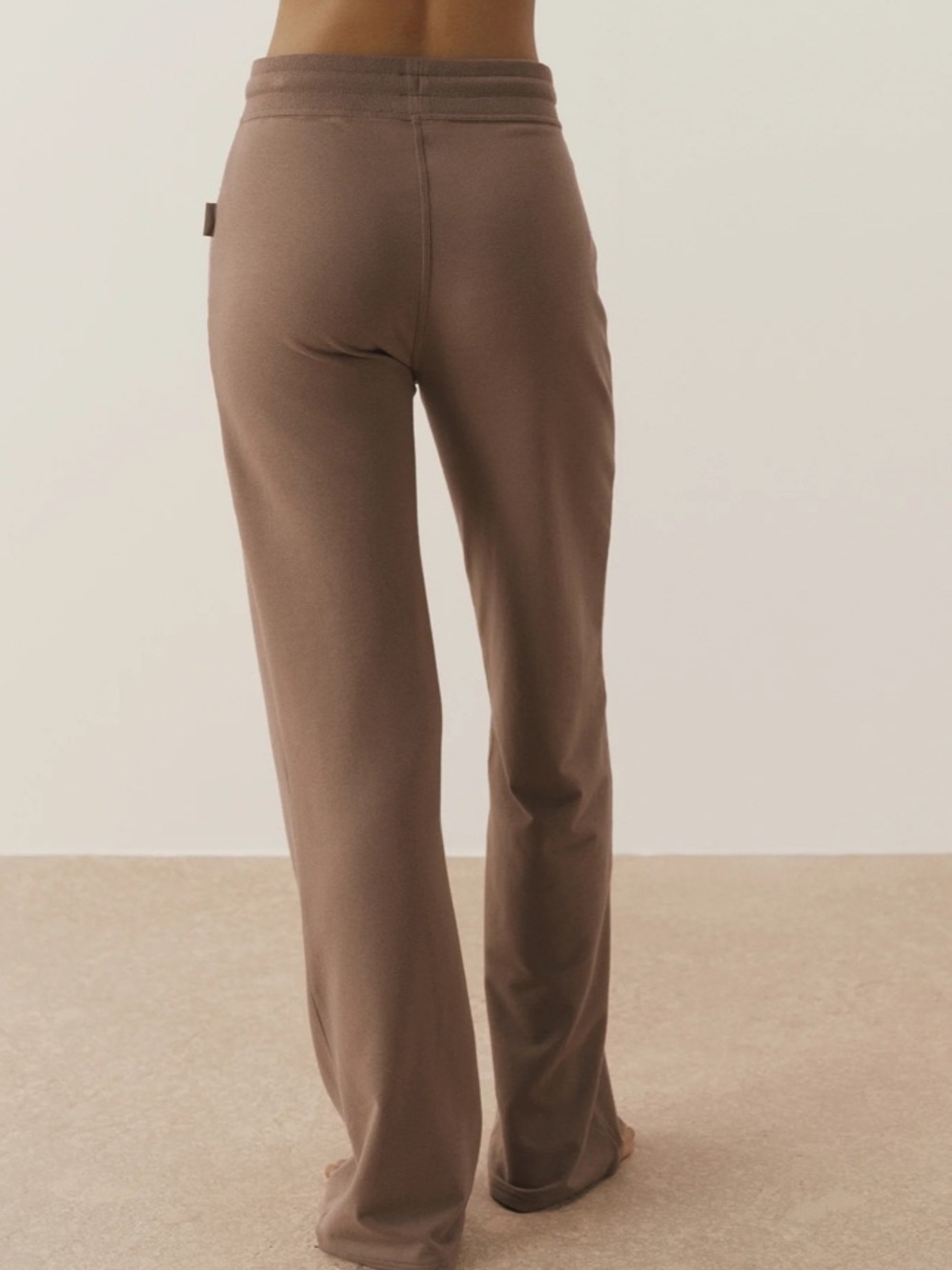 Adanola Modal Straight Leg Pants - Dusty Brown - Picture 2 of 6